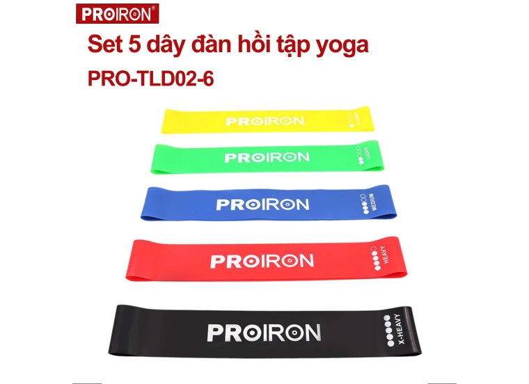 BỘ 5 DÂY ĐÀN HỒI TẬP YOGA