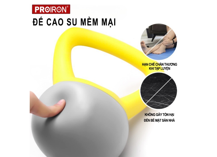 TẠ BÌNH CAO SU MỀM- 8KG