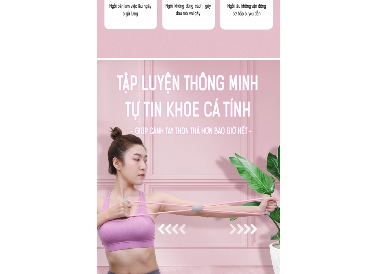 DÂY KÉO TẬP LỰC THỂ DỤC, HÌNH SỐ 8 