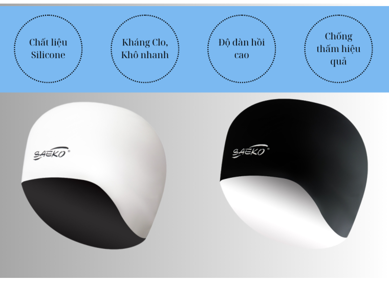 NÓN BƠI 3D SILICON "2 IN 1"- CS-3D