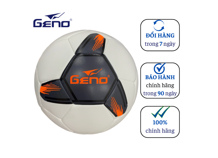 QUẢ BÓNG ĐÁ GENO  PRO - MÀU CAM