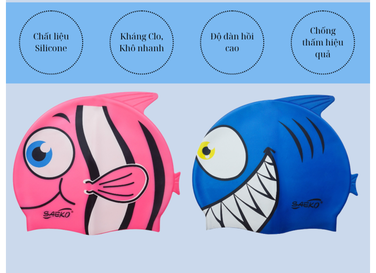 NÓN BƠI SILICONE- CSP5