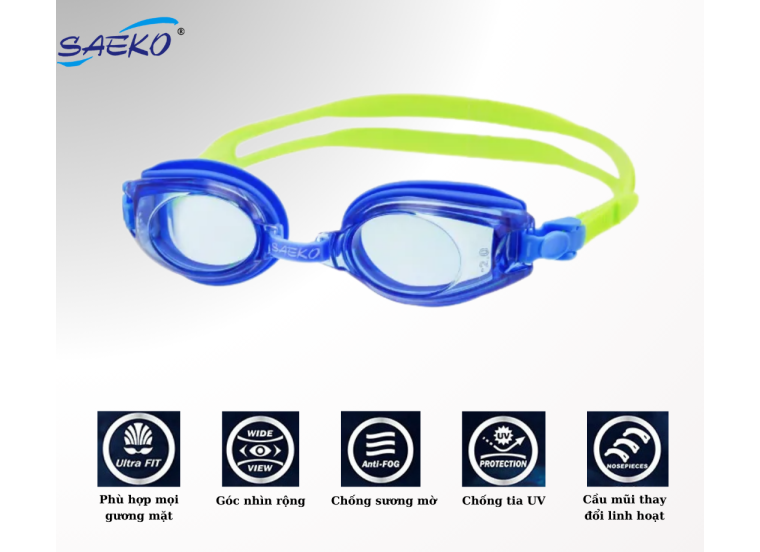 KÍNH BƠI CẬN CÓ ĐỘ SAEKO-  S5AOP