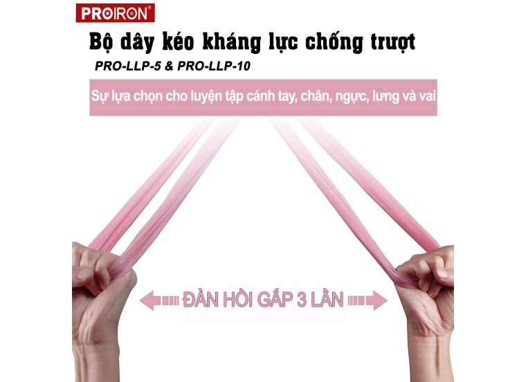 BỘ DÂY KÉO KHÁNG LỰC TẬP GYM, YOGA