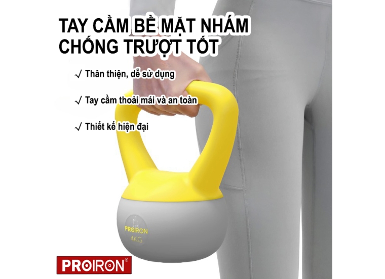 TẠ BÌNH CAO SU MỀM- 2KG