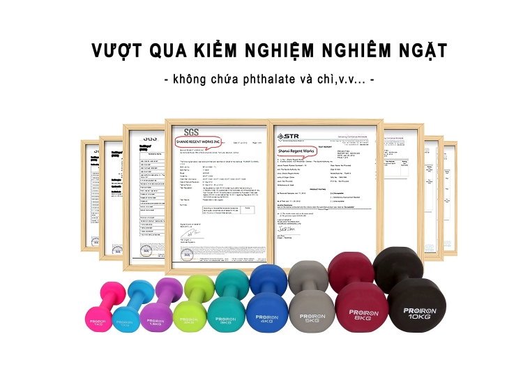 TẠ TAY NHÚNG NHỰA NHÁM- 2KG