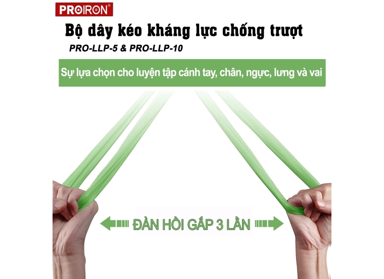 BỘ DÂY KÉO KHÁNG LỰC TẬP GYM, YOGA