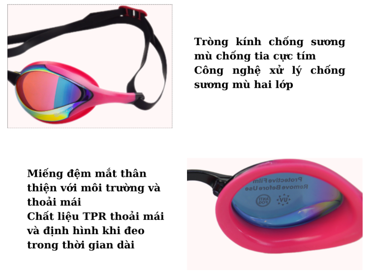 KÍNH BƠI TRÁNG GƯƠNG SAEKO- S58UV