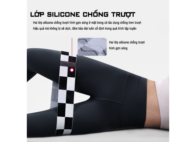 DÂY ĐÀN HỒI TẬP YOGA, GYM- CARO