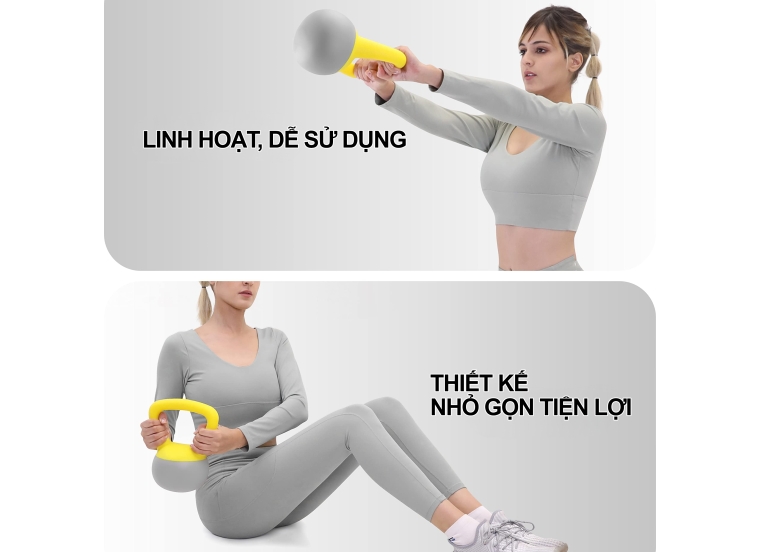 TẠ BÌNH CAO SU MỀM- 8KG