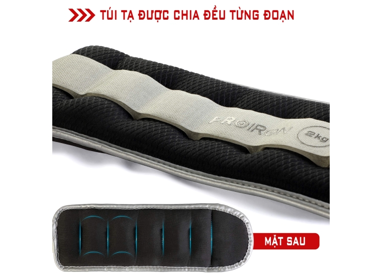 TẠ TÚI CÁT ĐEO CỔ TAY/CHÂN- 2KG