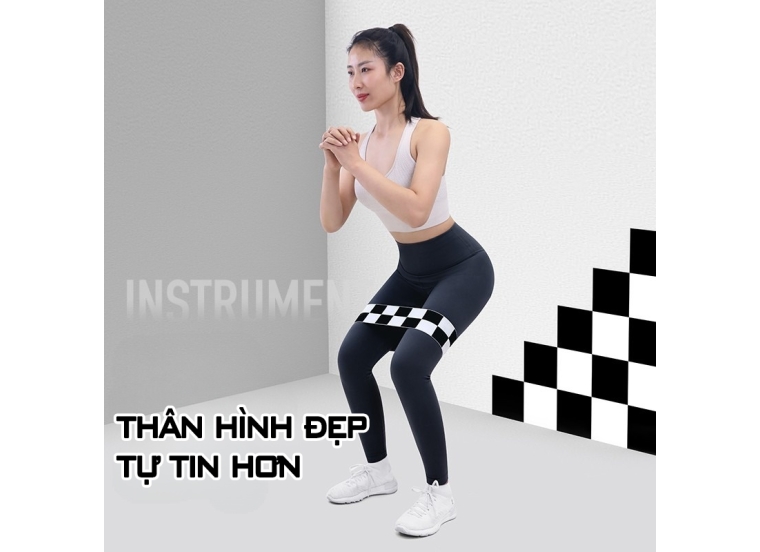 DÂY ĐÀN HỒI TẬP YOGA, GYM- CARO
