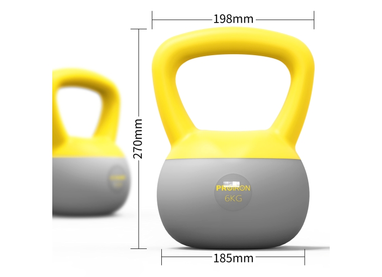 TẠ BÌNH CAO SU MỀM- 6KG