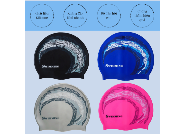 NÓN BƠI SILICONE- CSP2